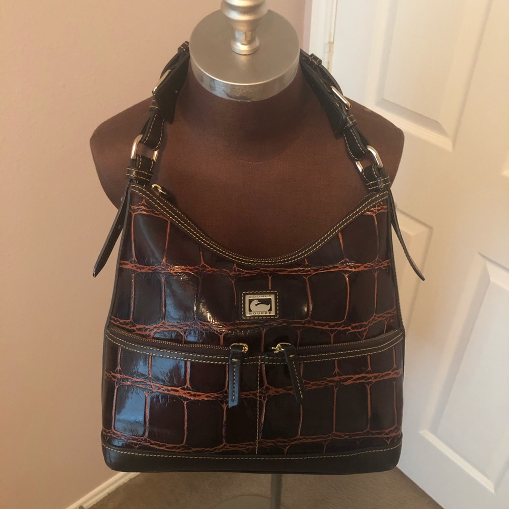 DOONEY & BOURKE Dillen Sac Croco embossed Bag